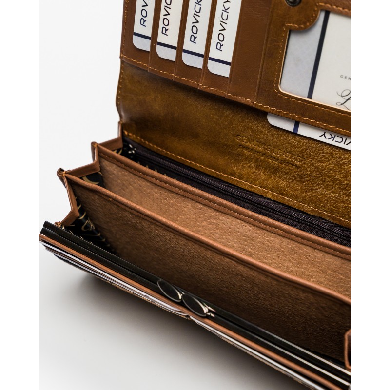 Кошелек женский Cavaldi PX24-DSF BROWN Кошелек женский Cavaldi PX24-DSF BROWN